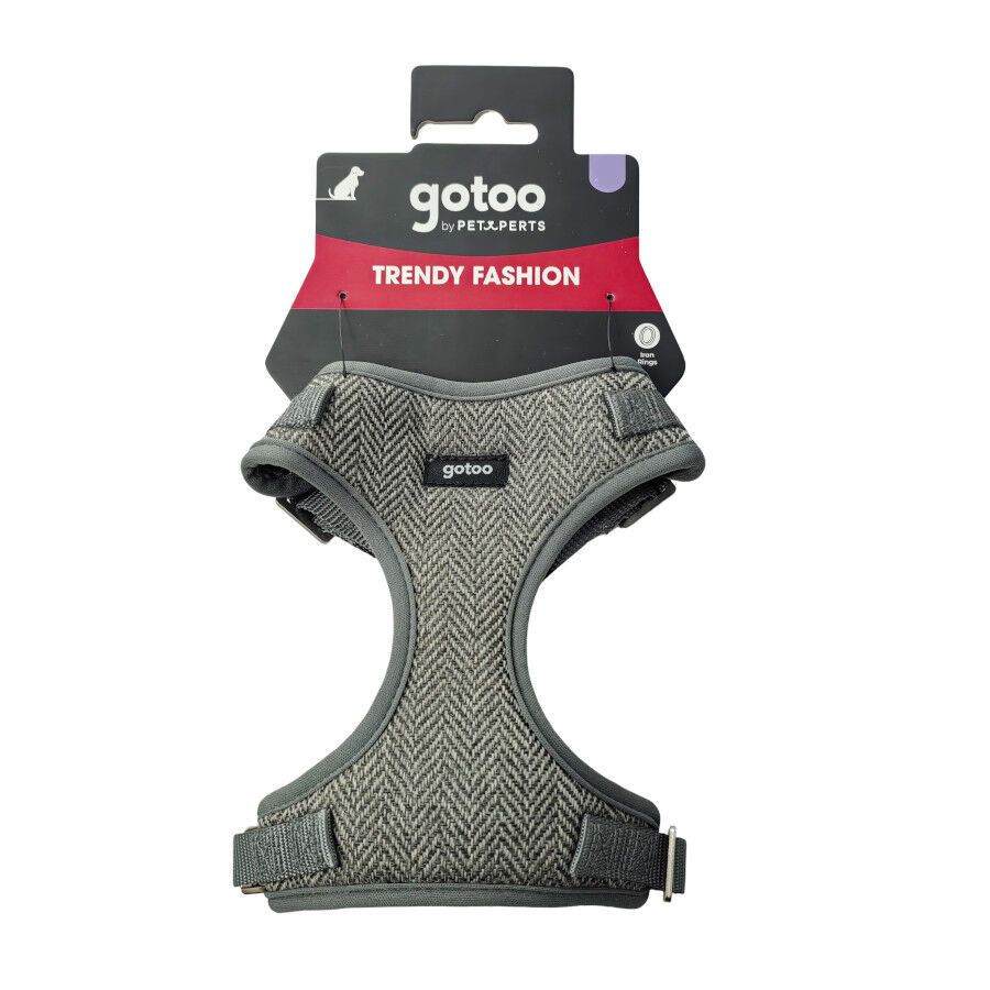 Gotoo Arn&eacute;s ajustable espiga gris para perros, , large Imagen numero 5